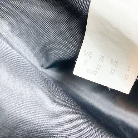 Helline Cashmere Virgin Wool Blazer Coat Charcoal - Picture 7 of 8